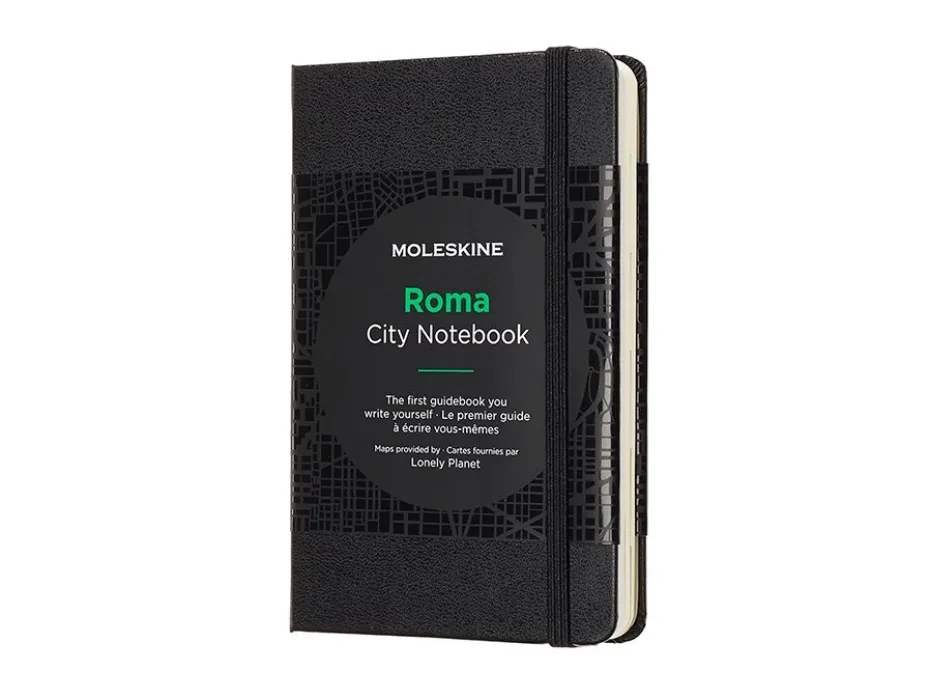 Moleskine City Notebook Hard P – Roma Blank Black