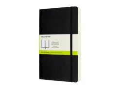 Moleskine Classic Notebook Expanded Soft L – Blank Black