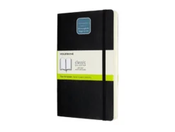 Moleskine Classic Notebook Expanded Soft L – Blank Black