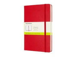 Moleskine Classic Notebook Expanded Hard L – Blank S. Red