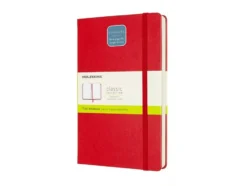 Moleskine Classic Notebook Expanded Hard L – Blank S. Red