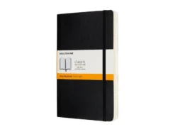 Moleskine Classic Notebook Expanded Soft L – Linjert Black