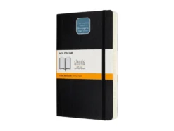 Moleskine Classic Notebook Expanded Soft L – Linjert Black