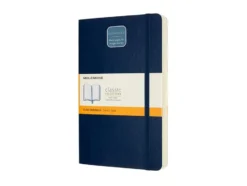 Moleskine Classic Notebook Expanded Soft L – Linjert S. Blue