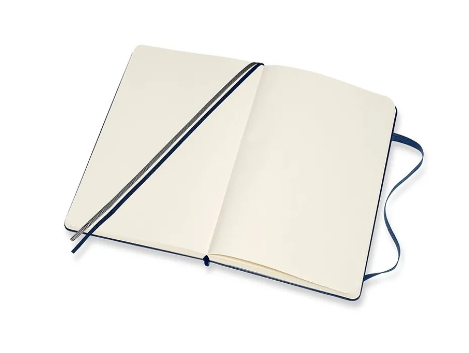 Moleskine Classic Notebook Expanded Hard L – Blank S. Blue