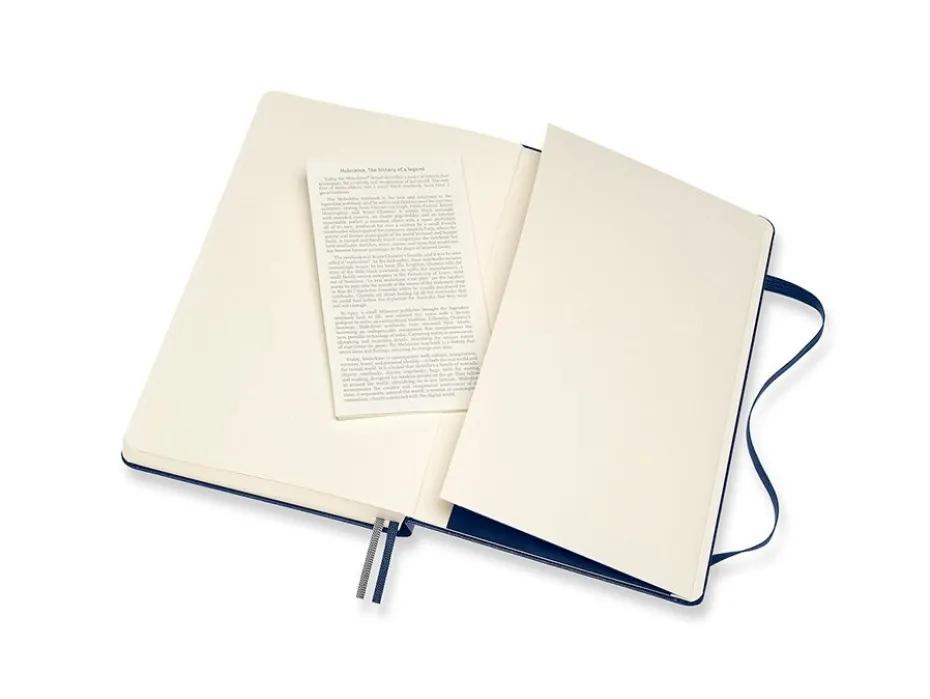 Moleskine Classic Notebook Expanded Hard L – Linjert S. Blue