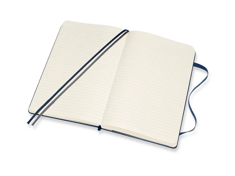 Moleskine Classic Notebook Expanded Hard L – Linjert S. Blue