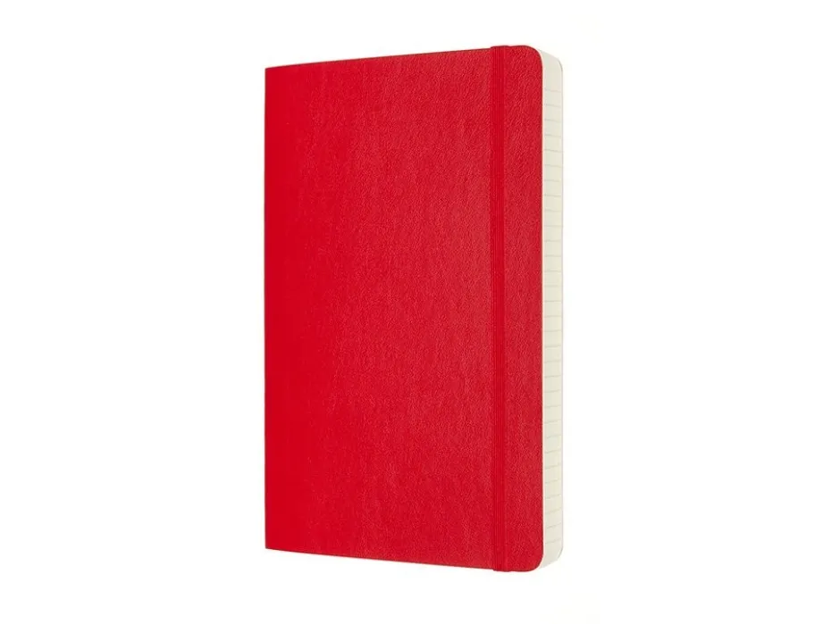 Moleskine Classic Notebook Expanded Soft L – Linjert S. Red