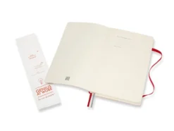 Moleskine Classic Notebook Expanded Soft L – Linjert S. Red