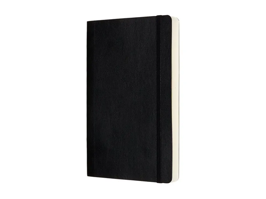 Moleskine Classic Notebook Expanded Soft L – Prikker Black