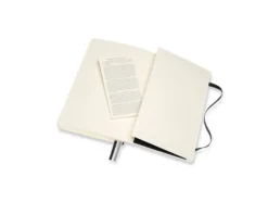 Moleskine Classic Notebook Expanded Soft L – Prikker Black