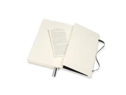 Moleskine Classic Notebook Expanded Soft L – Ruter Black