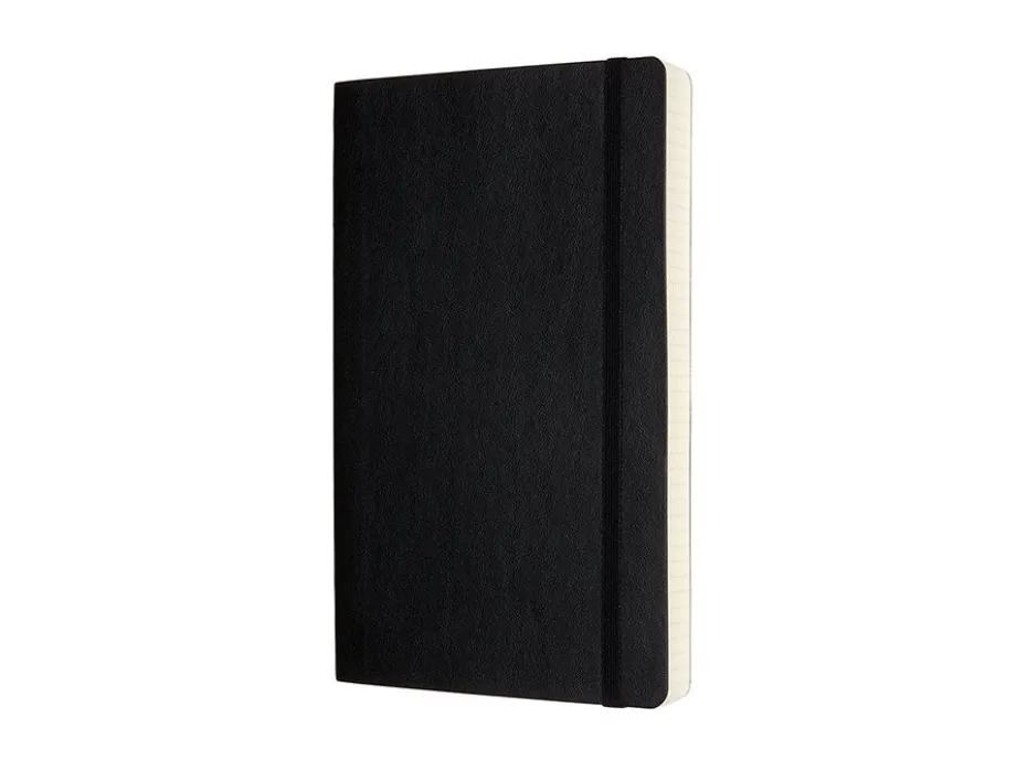 Moleskine Classic Notebook Expanded Soft L – Ruter Black