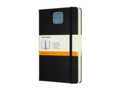 Moleskine Classic Notebook Expanded Hard L – Linjert Black
