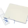 Moleskine Classic Notebook Hard L – Blank Hydrangea Blue
