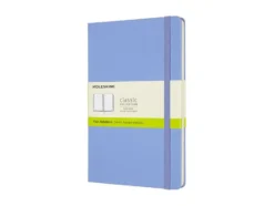 Moleskine Classic Notebook Hard L – Blank Hydrangea Blue
