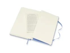 Moleskine Classic Notebook Hard L – Blank Hydrangea Blue