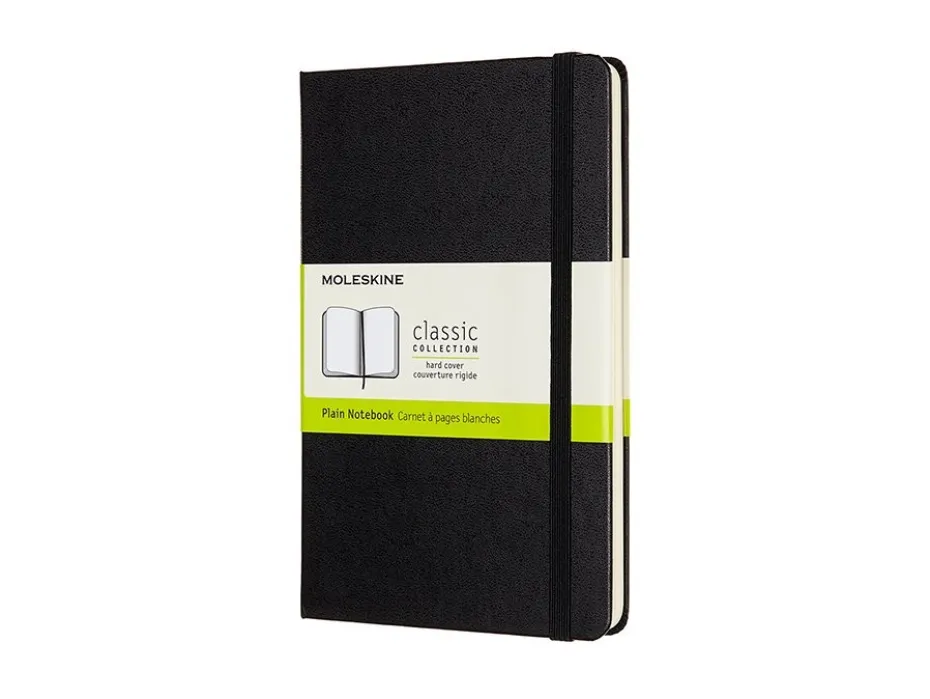 Moleskine Classic Notebook Hard M – Blank Black