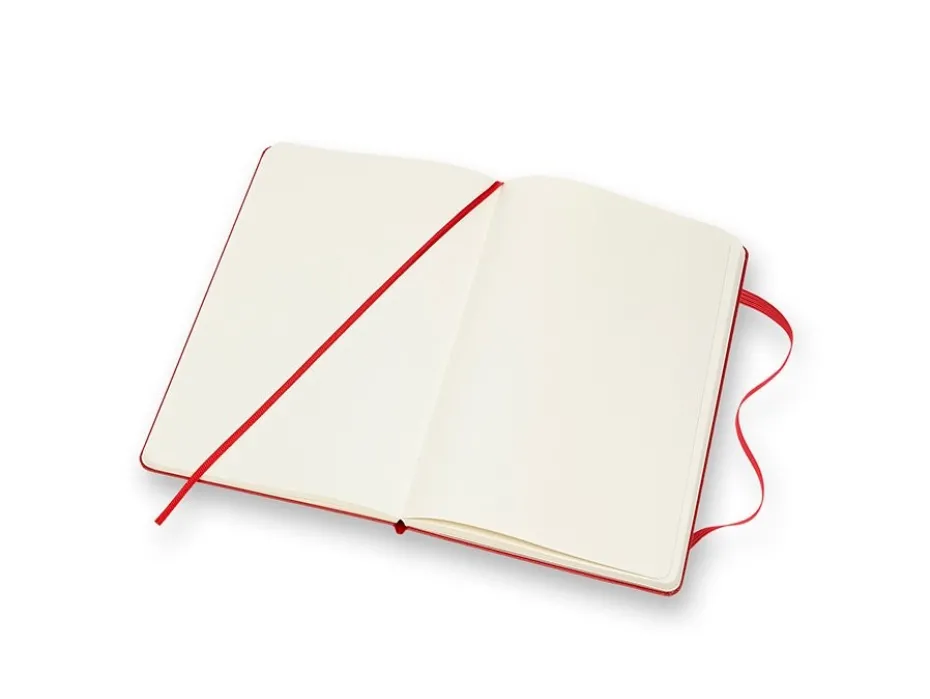 Moleskine Classic Notebook Hard L – Blank Scarlet Red