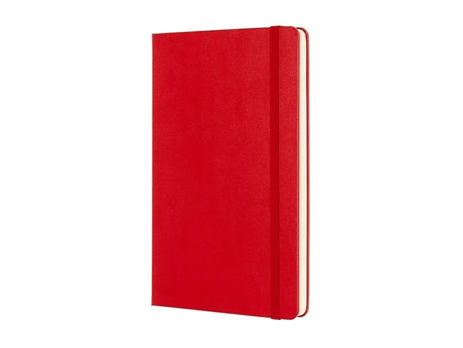 Moleskine Classic Notebook Hard L – Blank Scarlet Red