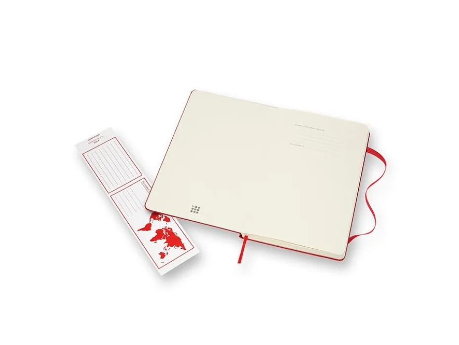 Moleskine Classic Notebook Hard L – Blank Scarlet Red