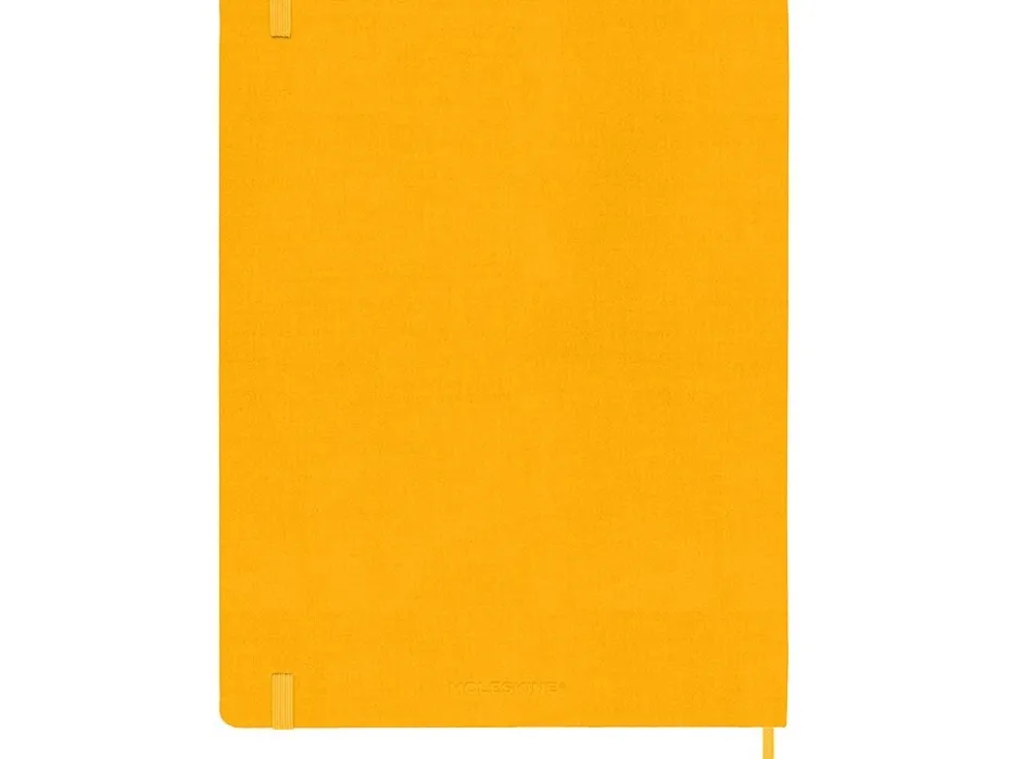 Moleskine Classic Notebook Hard XL – Linjert Orange Ylw