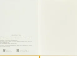 Moleskine Classic Notebook Hard XL – Linjert Orange Ylw