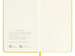 Moleskine Classic Notebook Hard P – Linjert Orange Ylw