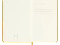Moleskine Classic Notebook Hard P – Linjert Orange Ylw