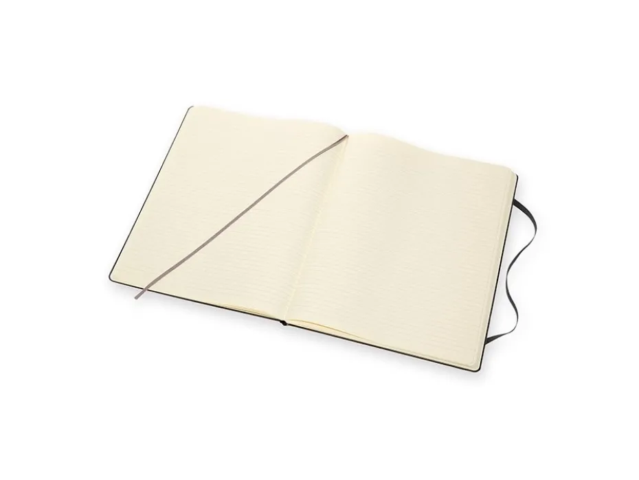 Moleskine Classic Notebook Hard XXL – Linjert Black
