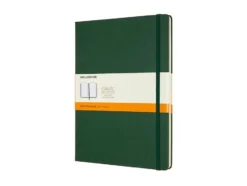 Moleskine Classic Notebook Hard XL – Linjert Myrtle Green