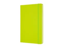 Moleskine Classic Notebook Hard L – Linjert Lemon Green