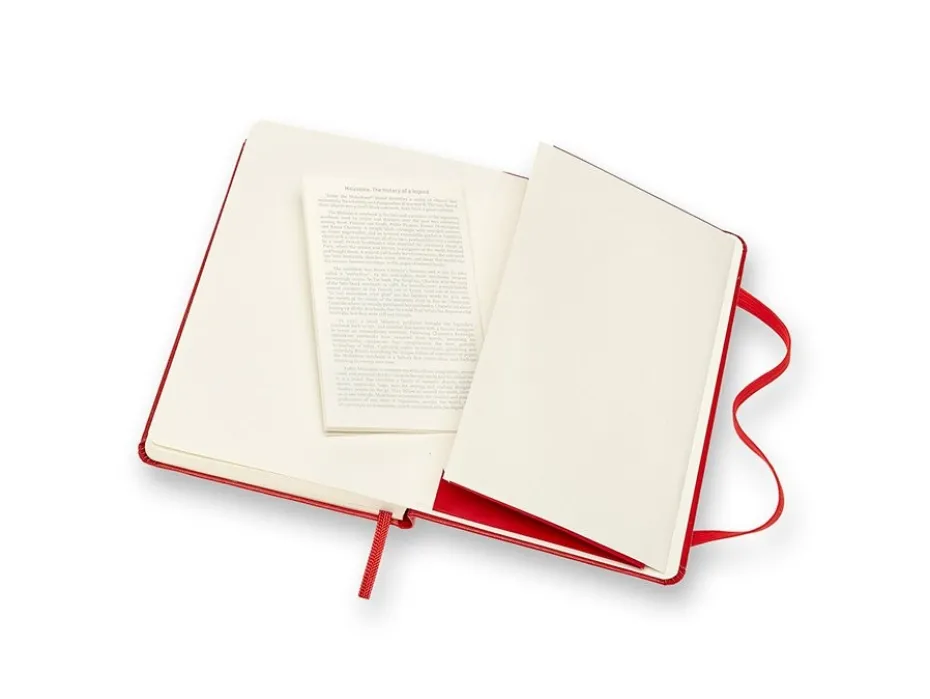 Moleskine Classic Notebook Hard P – Blank Scarlet Red