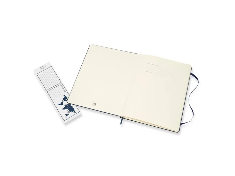 Moleskine Classic Notebook Hard XL – Linjert Sapphire Blue
