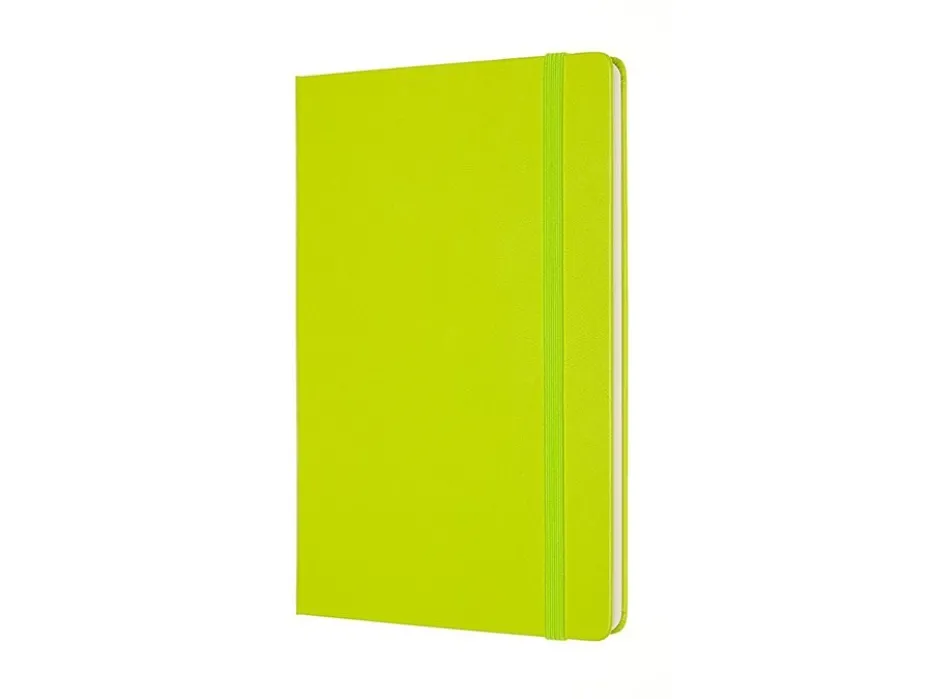 Moleskine Classic Notebook Hard L – Blank Lemon Green