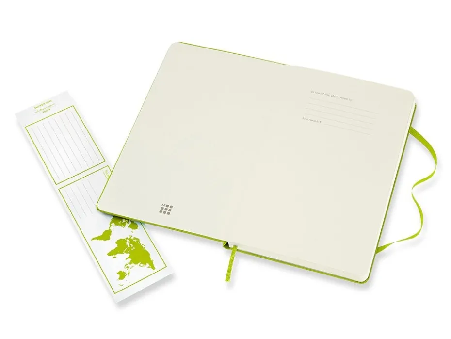 Moleskine Classic Notebook Hard L – Blank Lemon Green