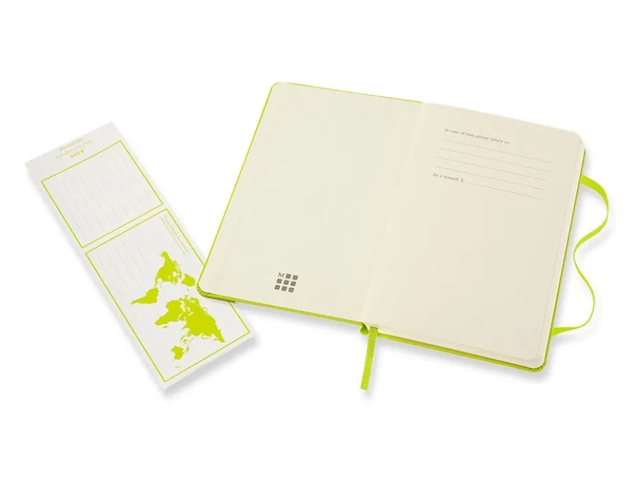 Moleskine Classic Notebook Hard P – Blank Lemon Green