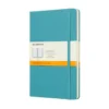 Moleskine Classic Notebook Hard L – Linjert Reef Blue