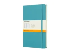 Moleskine Classic Notebook Hard L – Linjert Reef Blue