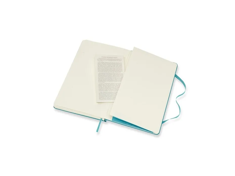 Moleskine Classic Notebook Hard L – Linjert Reef Blue
