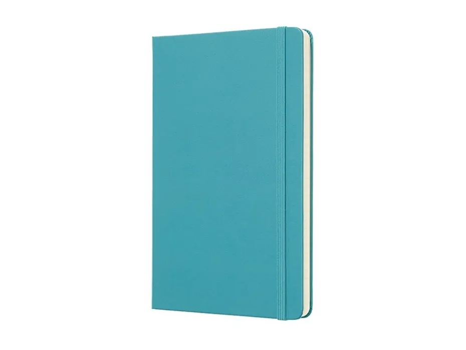 Moleskine Classic Notebook Hard L – Linjert Reef Blue