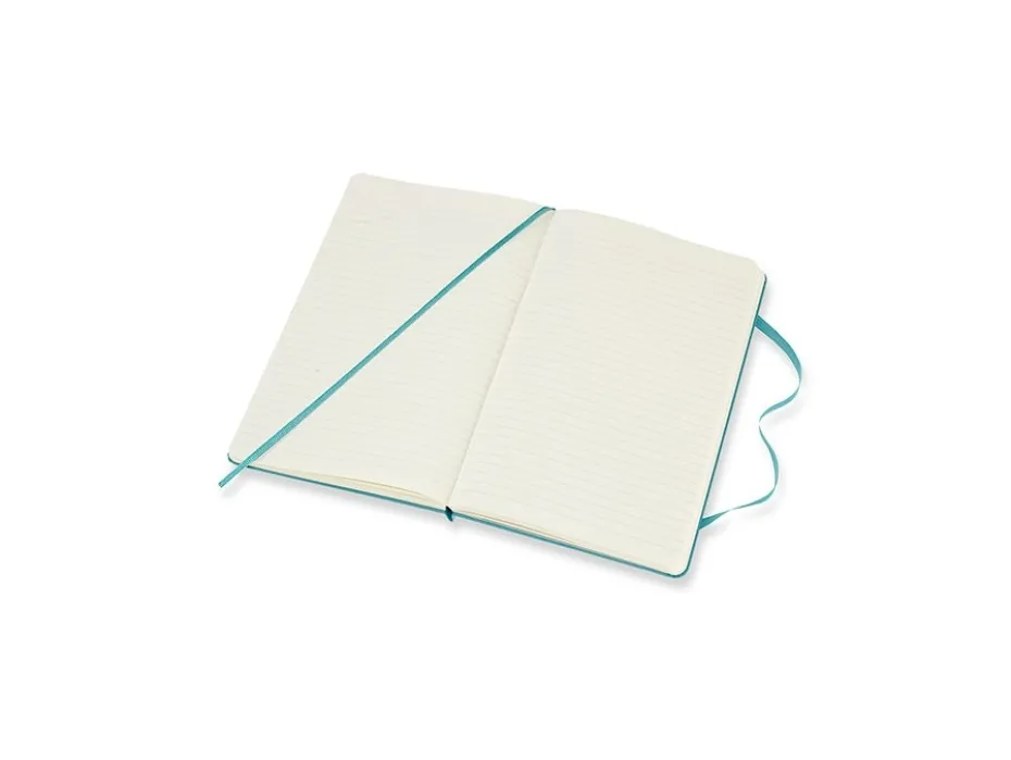 Moleskine Classic Notebook Hard L – Linjert Reef Blue