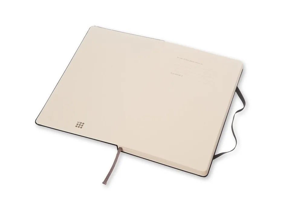 Moleskine Classic Notebook Hard L – Prikker Black