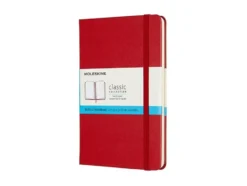 Moleskine Classic Notebook Hard M – Prikker Scarlet Red