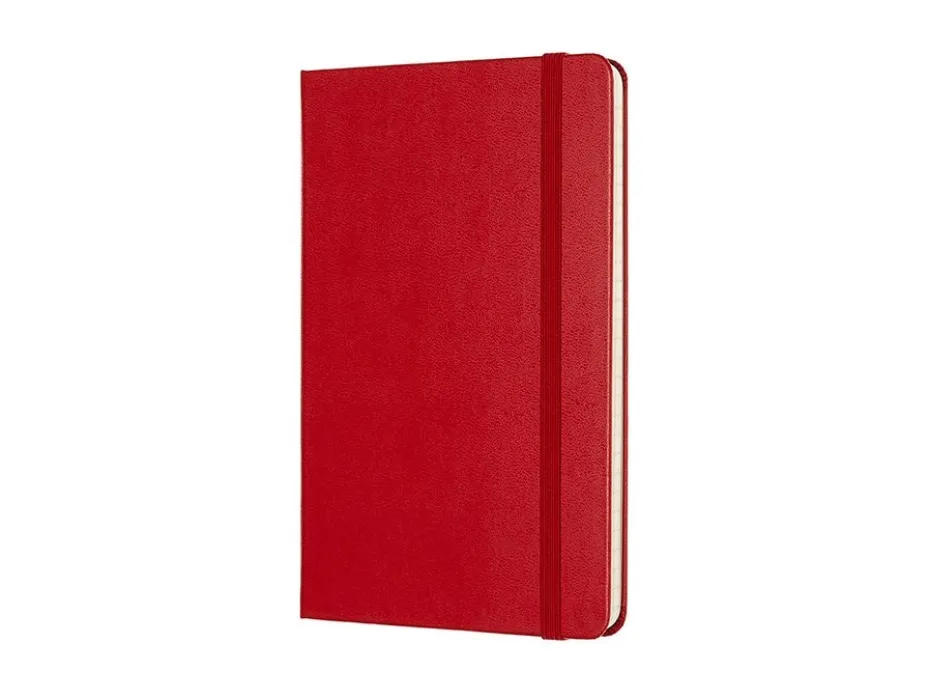Moleskine Classic Notebook Hard M – Linjert Scarlet Red
