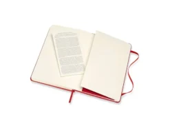 Moleskine Classic Notebook Hard M – Linjert Scarlet Red