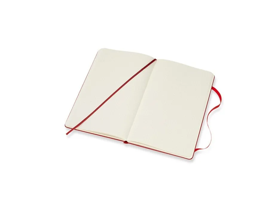 Moleskine Classic Notebook Hard L – Prikker Scarlet Red