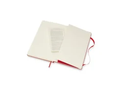 Moleskine Classic Notebook Hard L – Prikker Scarlet Red