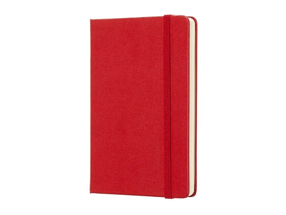Moleskine Classic Notebook Hard P – Prikker Scarlet Red