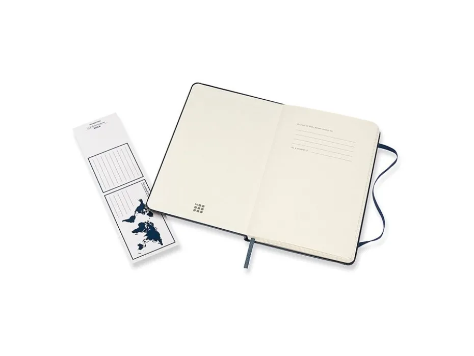 Moleskine Classic Notebook Hard M – Ruter Sapphire Blue